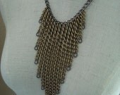 Bib Necklace, Sexy Chain Fringe