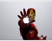 US Made Top Decal - Macbook Decal Macbook Stickers Macbook Pro Air Decals Apple Decal iPad Sticker for Macbook Air