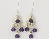 Purple Majesty earrings