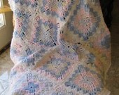 Disco Granny Crochet Baby Afghan - On Sale