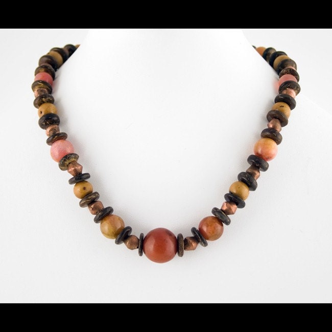 Natural Seed Necklace  - Eco Friendly -
