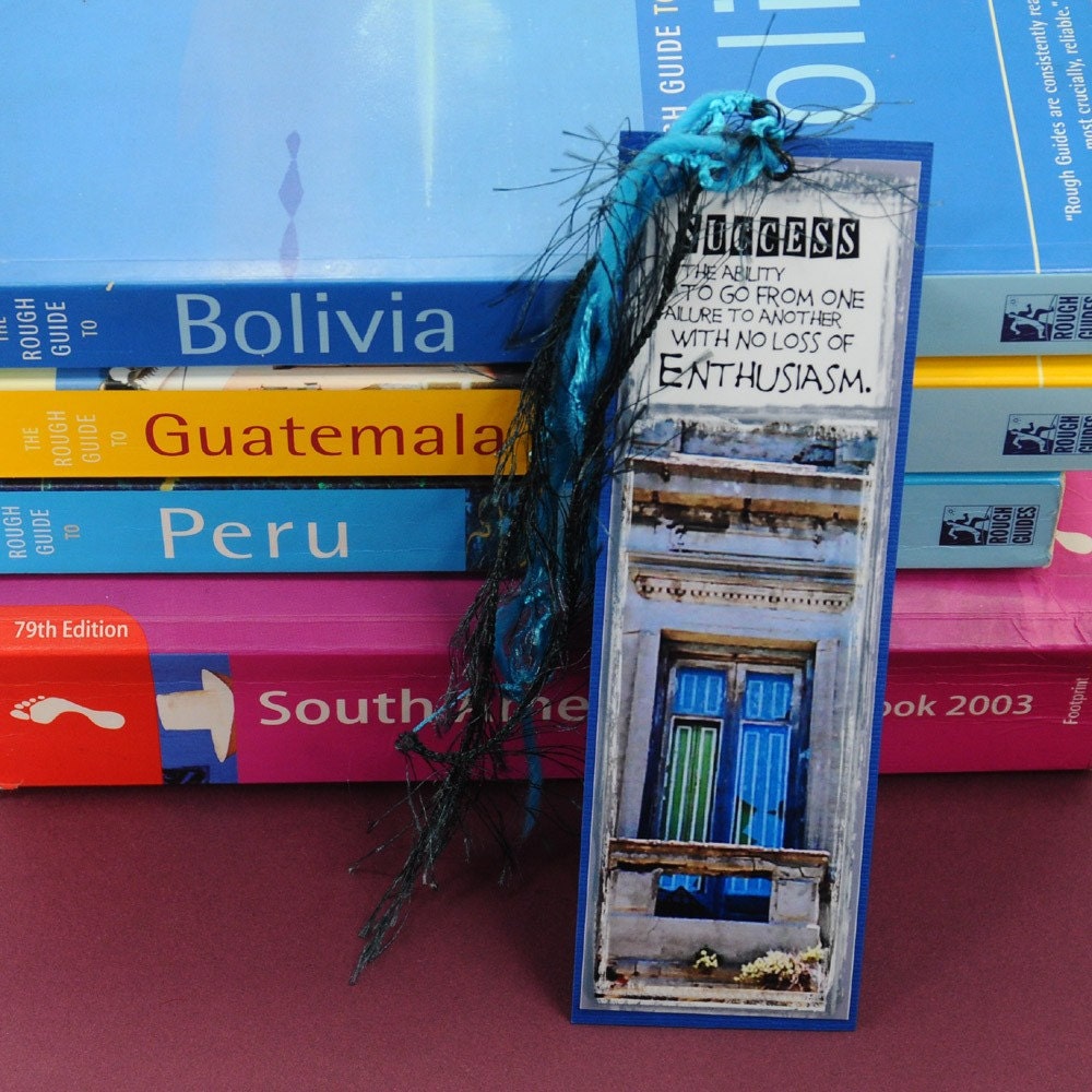 Travel Photography Bookmark - Montevideo Balcony, Uruguay