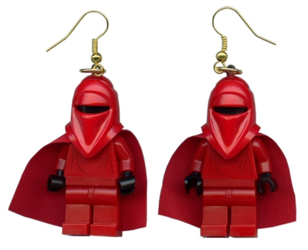Emperor's Royal Guard Lego earrings