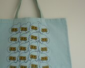 Tape Mix - Recycled Grocery / Shopping / Everyday Tote
