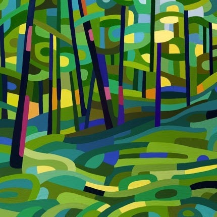 budanArt 8.5 x 11 Print - Sylvan Interlude