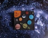Our Solar System on a Brooch or pin