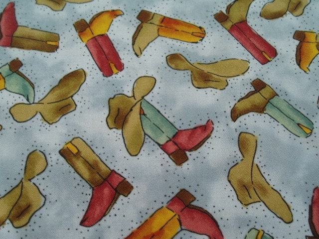 ON SALE  RJR  Cowboys and Cowgirls  Cotton Quilting Fabric