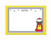 Gum Balls - Set of 8 Note Cards