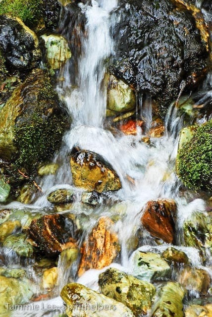 Art in Motion a Waterfall