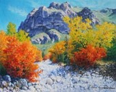Texas Autumn, Fall's Glorious Display, LIMITED EDITION GICLEE, Stretched Canvas