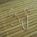 Wire Wrap Earrings Sienna Fine Silver Wire