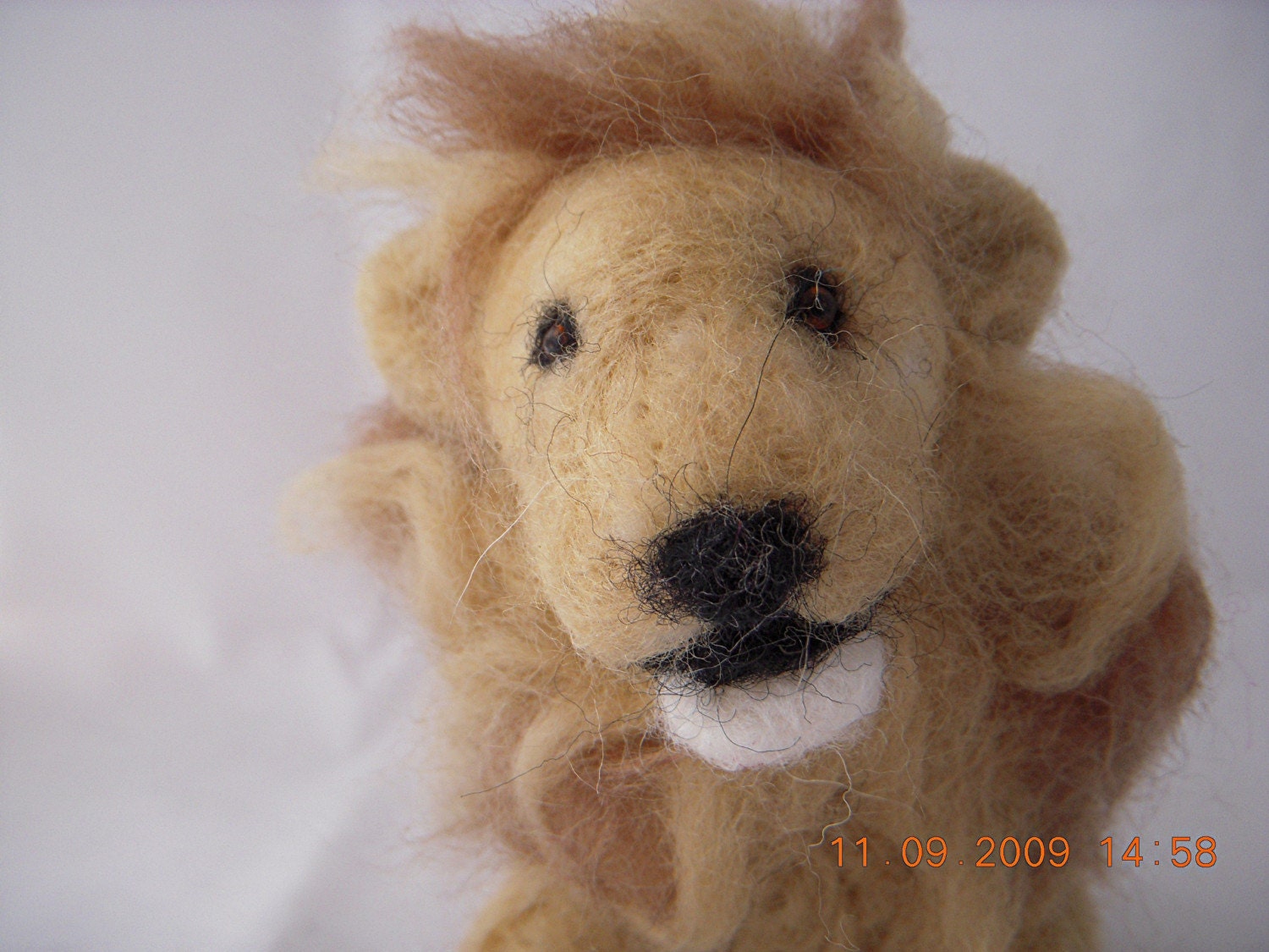 Sale - Aslan the needle felted Lion