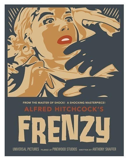 Frenzy - extra large movie poster - 44 x 55