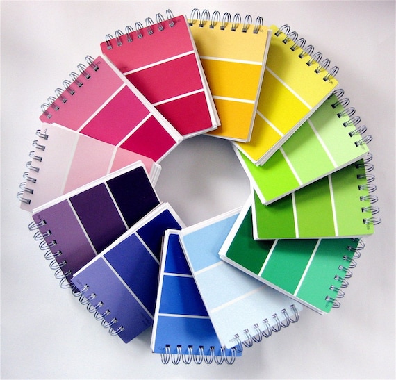 Choose Your Color Paint Sample Notebook