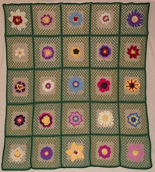 Free Crochet Patterns - My Crochet Site - FREE afghan and square