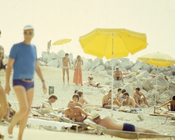 Vintage 70s Beach Series - Set of 3