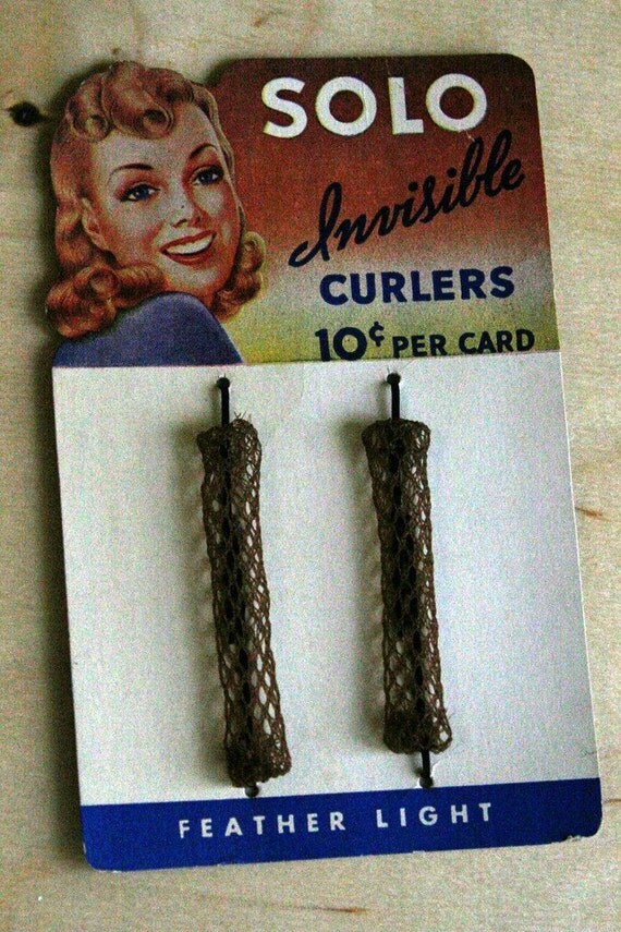 Vintage Solo Invisible Pin Curlers