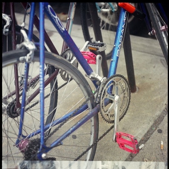 BIKES of PHILLY Bicycle Matted 8 x 10 Photograph