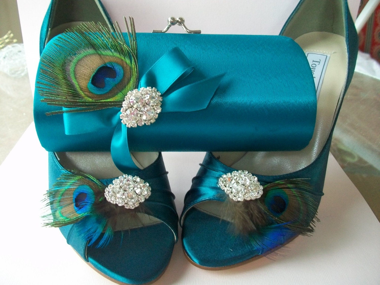 Peacock Shoes Peacock Wedding Shoes Peacock Feathers By Parisxox