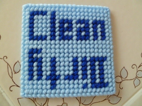 Blue Dirty/Clean Magnet