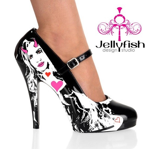 DEVIL GIRL Mary Jane heel