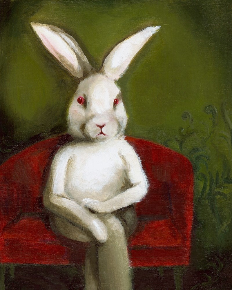 Edgar- Rabbit Art