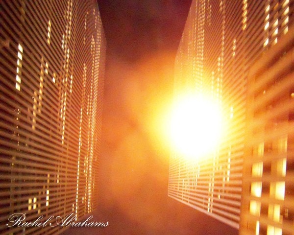 Bright Lights Looking Up - New York, NY 8x10 Fine Art Photography