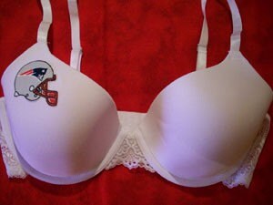 NFL Teams New England Patriots Bra