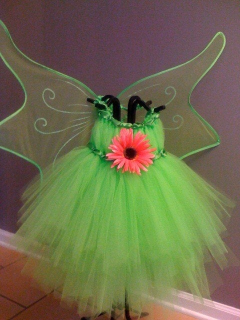 Fairy Tale, Tulle Dress, Tutu, Dress Up, Halloween Costume, Tinkerbell Inspired