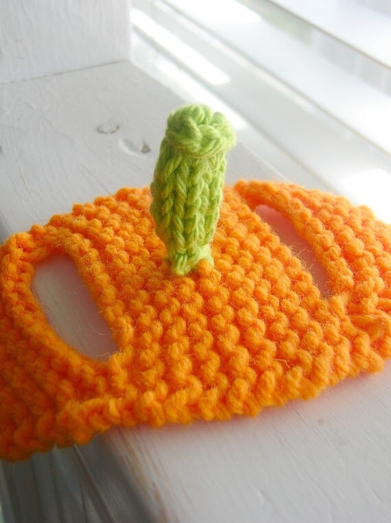Simple Pumpkin Cat Hat