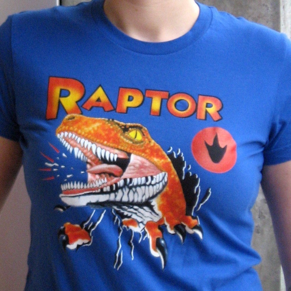 Women's Large Raptor T-shirt from Ghost World
