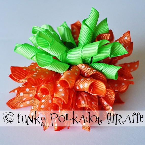 Little Pumpkin Korker Bow