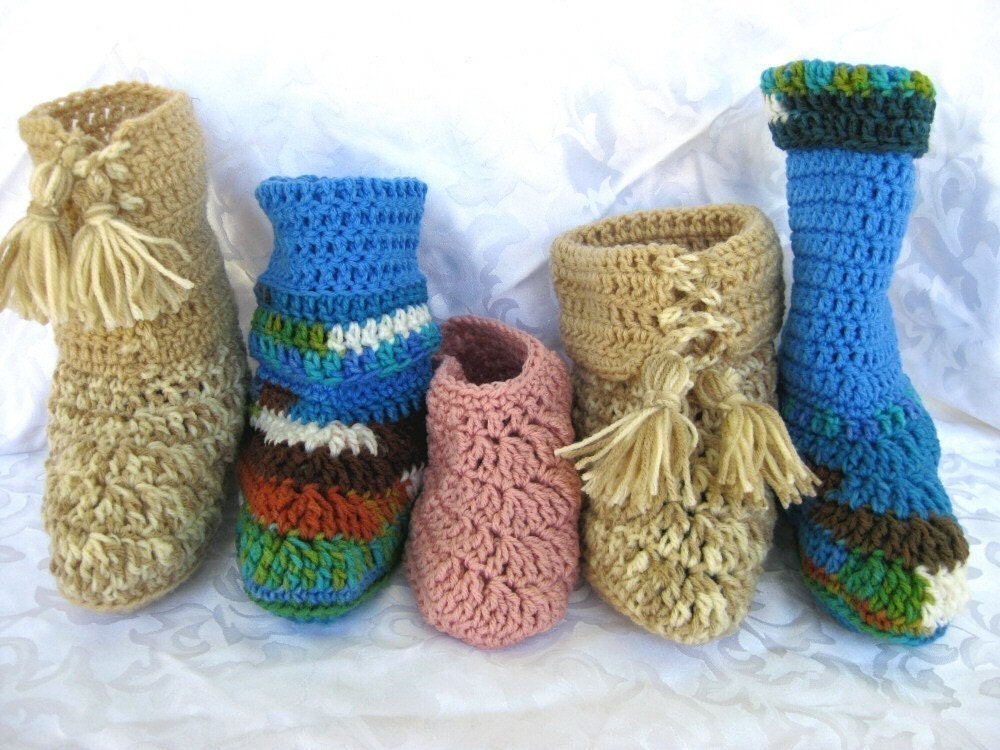 Quick and Easy Slipper Pattern to Crochet - Yahoo! Voices - voices