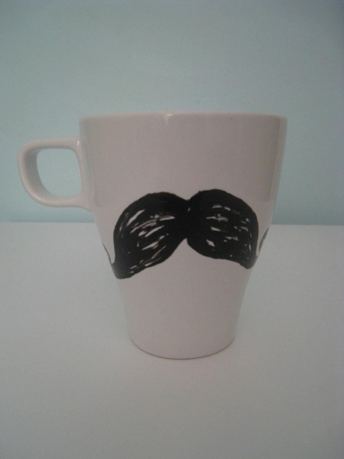 Mustache mug