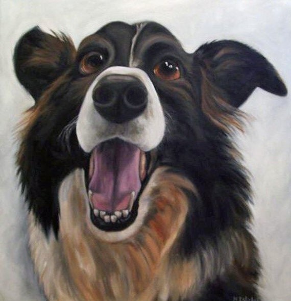 Order for Christmas - Custom Oil Pet Portrait 11x14