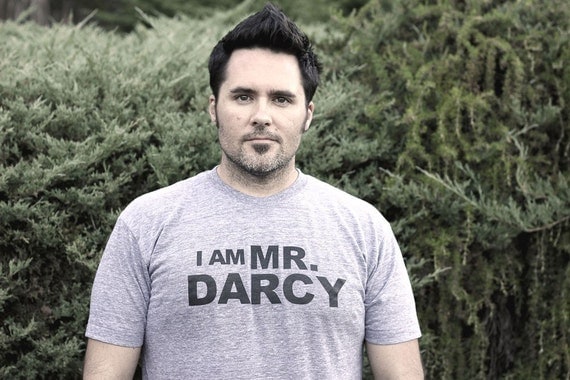 I Am Mr. Darcy- S.M.L.XL.2XL                 heather grey