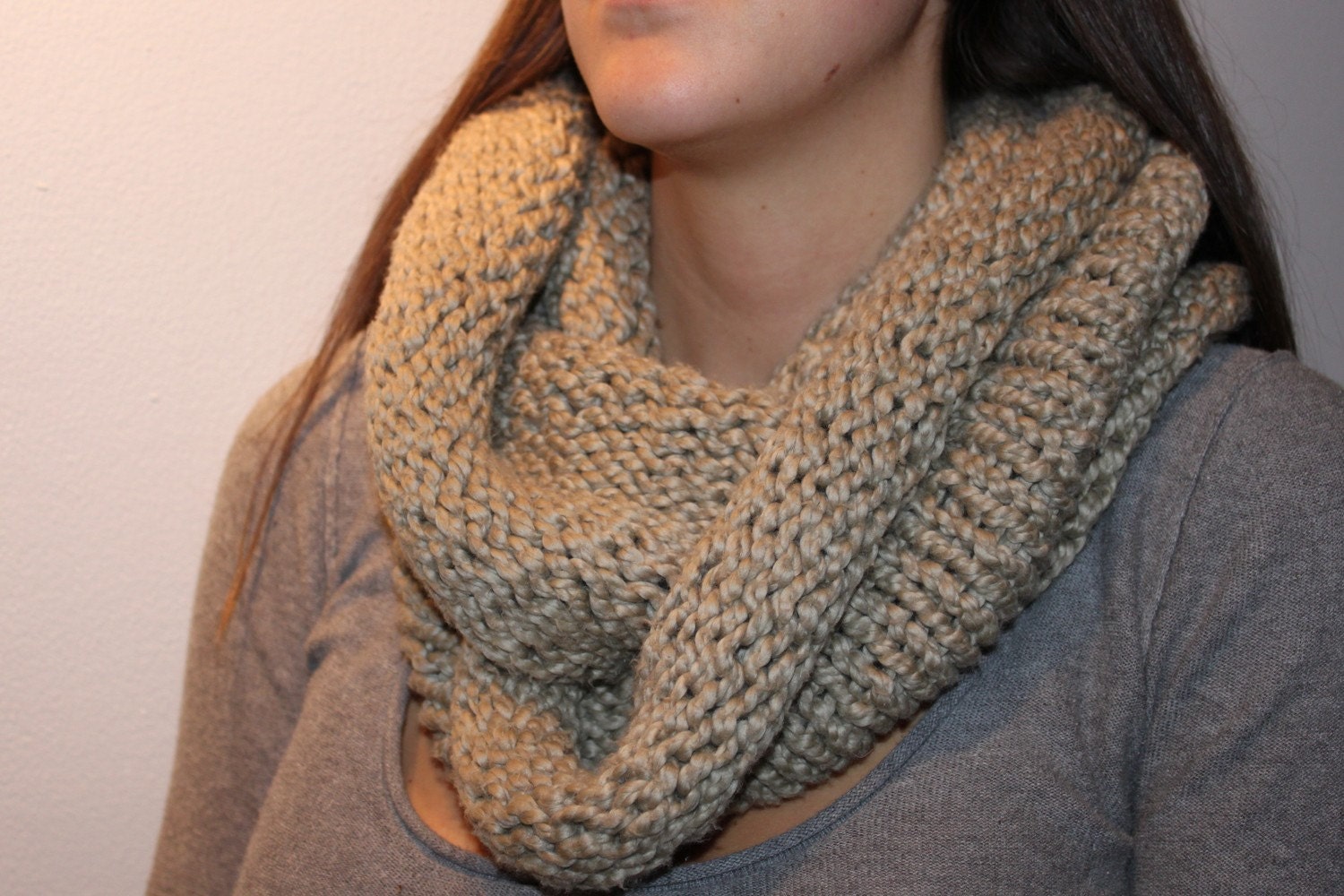 Big Cozy Organic Infinity Cowl