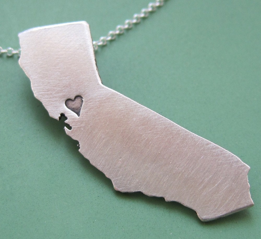 Custom State Necklace
