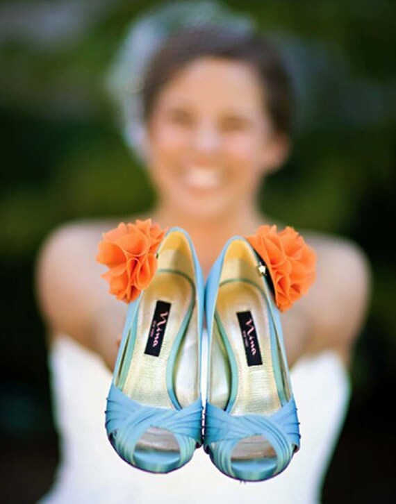 wedding shoe clips-thank you for your support, J and E.