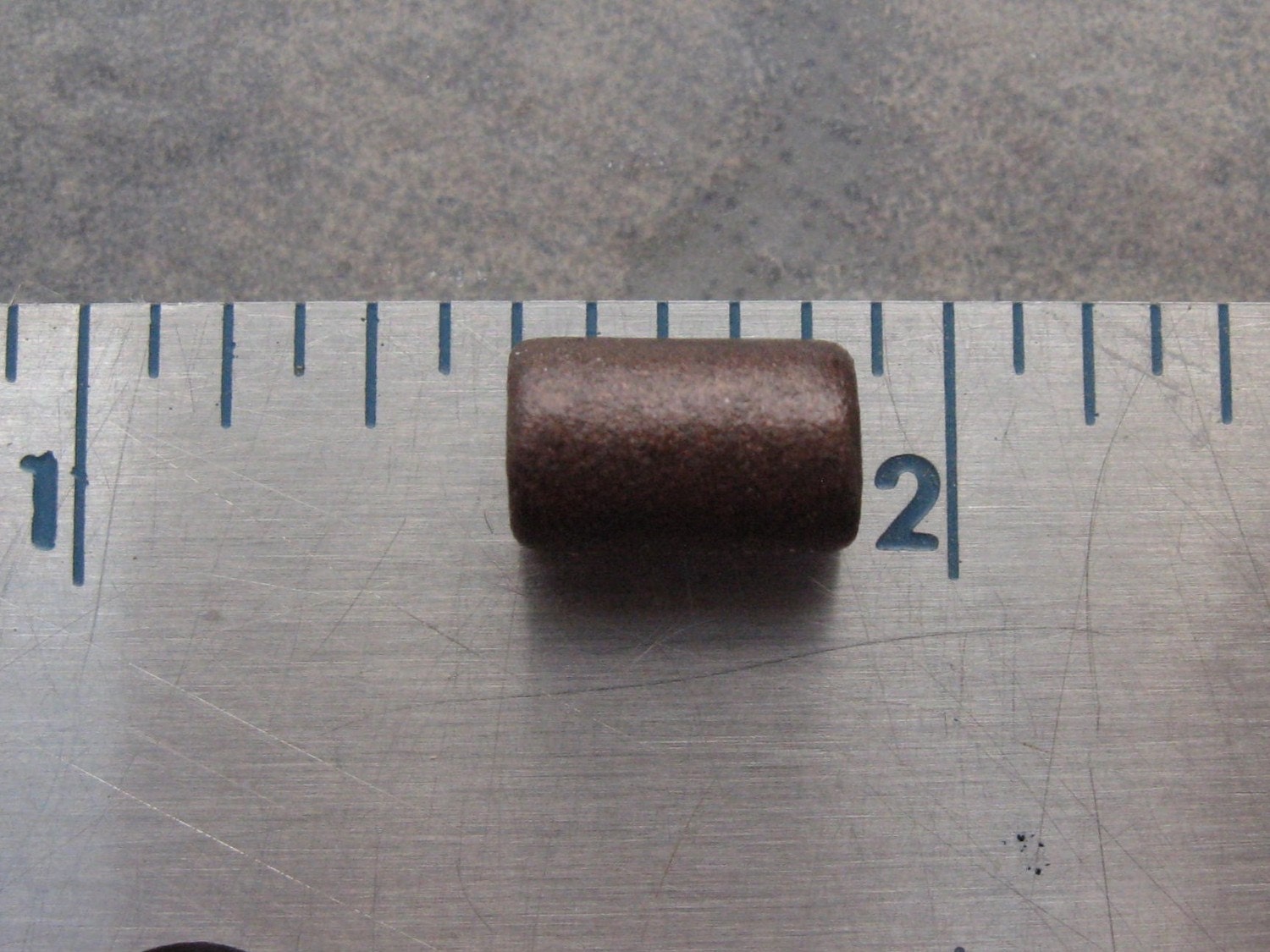 10  LAVENDER Greek Ceramic Beads Small Tube 6x10mm
