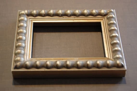 11 x 14 FRAME  Custom Cut  Silver Beaded Picture Frame - Professional Framer