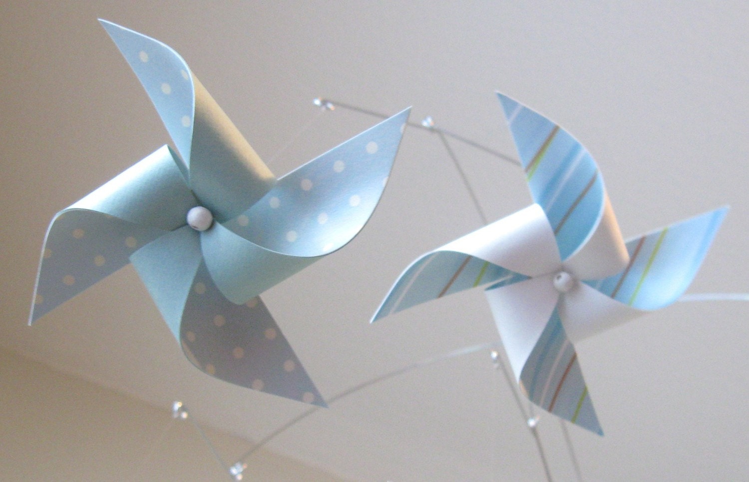 Pinwheel Baby Crib Mobile : Calm Cool and Collected