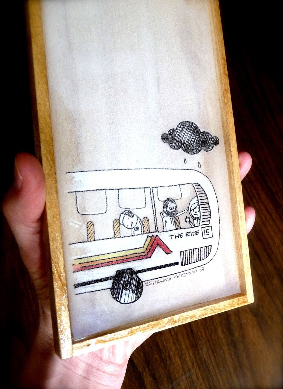 City Folk Art piece - Dark Days / Colfax
