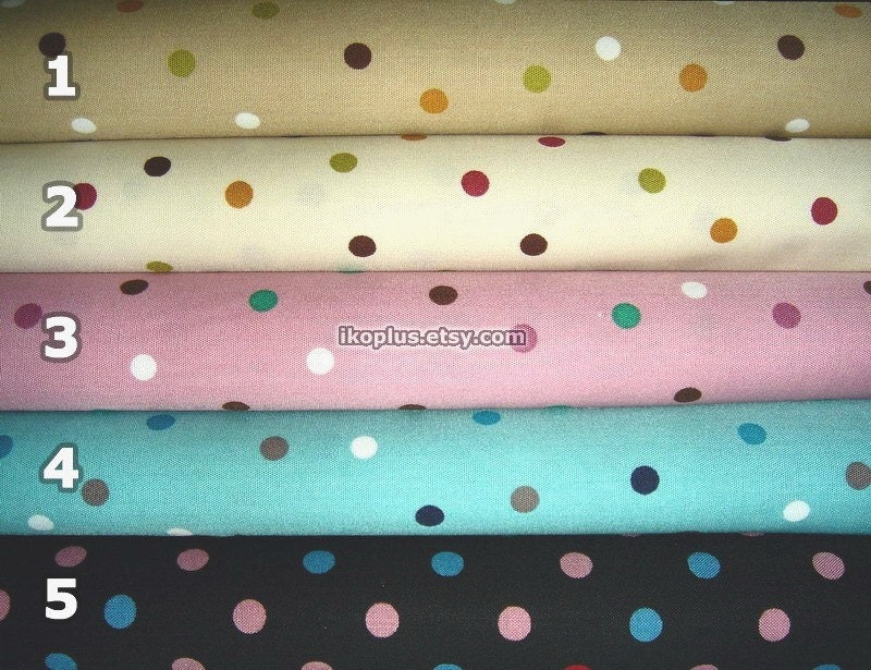 il 570xN.211938216 Multi Color Polka Dots   By the Yard   EK QS38118