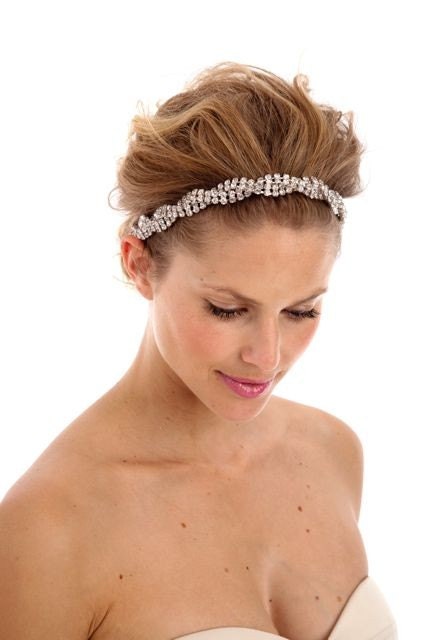 077 Rhinestone Twist Headband Crystal Headband Rhinestone Wedding 077 Rhinestone Twist Headband Crystal Headband Rhinestone Wedding