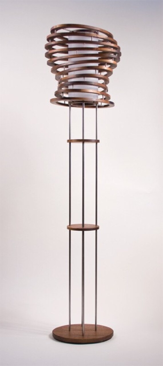 The Cyclone Floor Lamp via Rocket Age Lighting