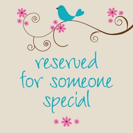 Custom Order Listing For Christine
