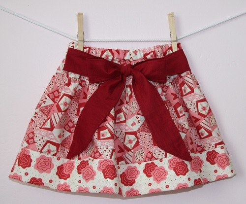 Where can I get a simple sewing pattern for a flamenco skirt
