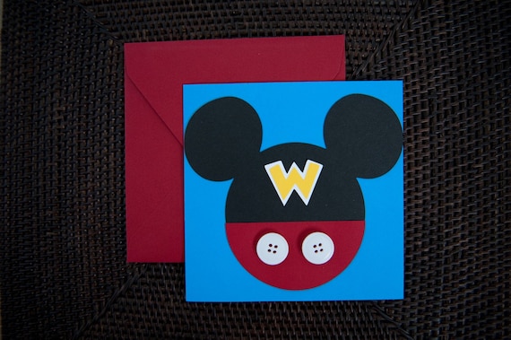 Mickey Mouse Invitations