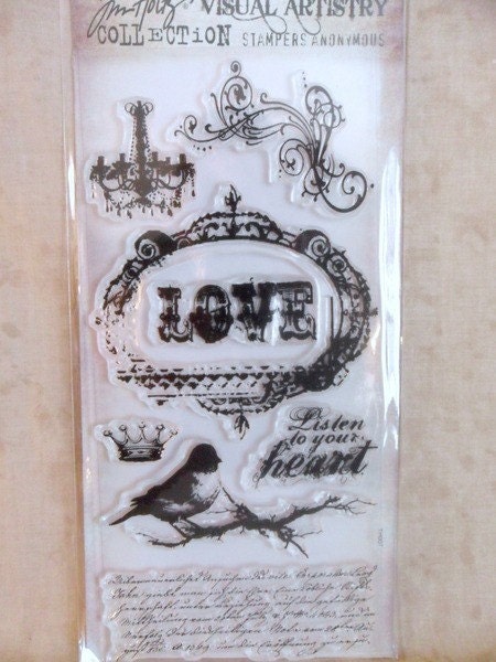 Tim Holtz Urban Grunge Clear Stamps by Stampers Anonymous-SALE